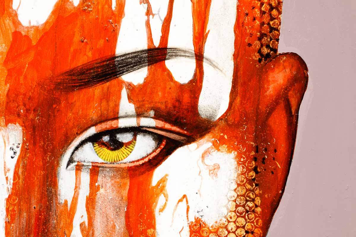 Moments of Red - Original - SOLD by artist Gary McNamara - Wyecliffe Galleries