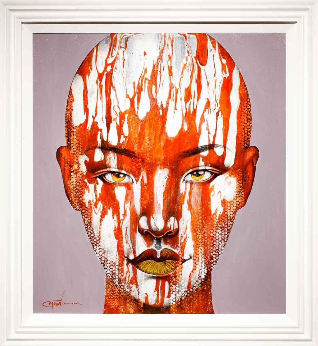 Moments of Red - Original - SOLD by artist Gary McNamara - Wyecliffe Galleries