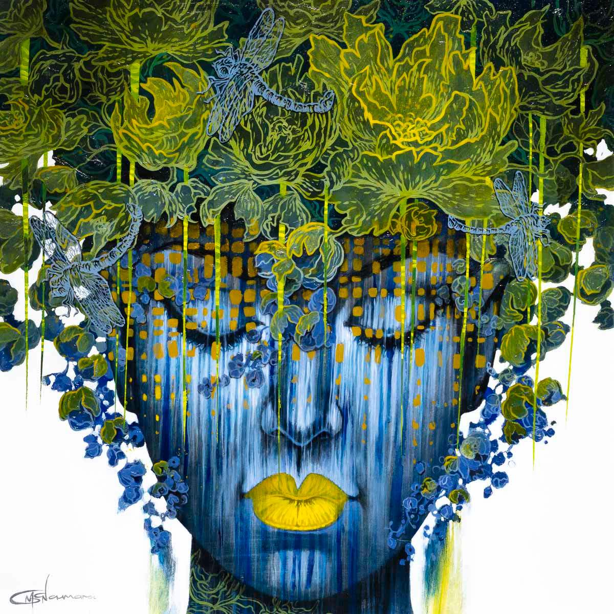 Mysterial - Original - SOLD by artist Gary McNamara - Wyecliffe Galleries