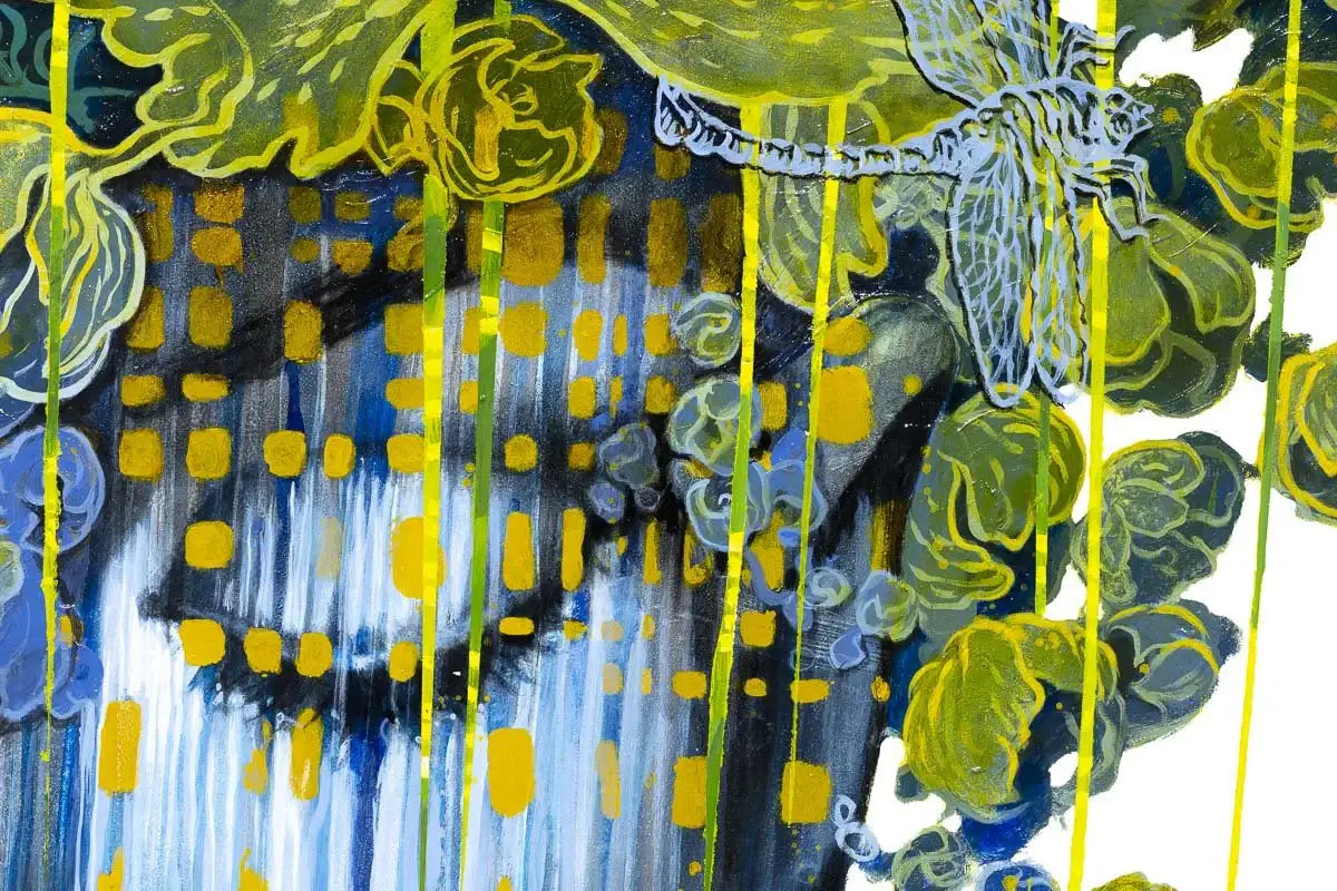 Mysterial - Original - SOLD by artist Gary McNamara - Wyecliffe Galleries