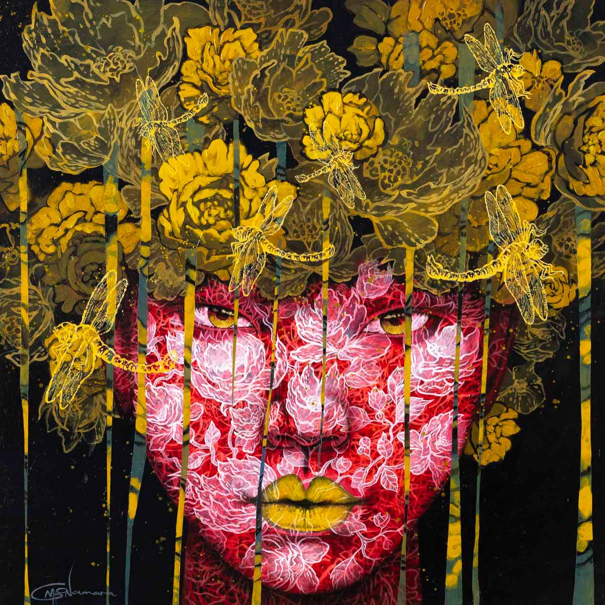 Mystery - Original - SOLD by artist Gary McNamara - Wyecliffe Galleries