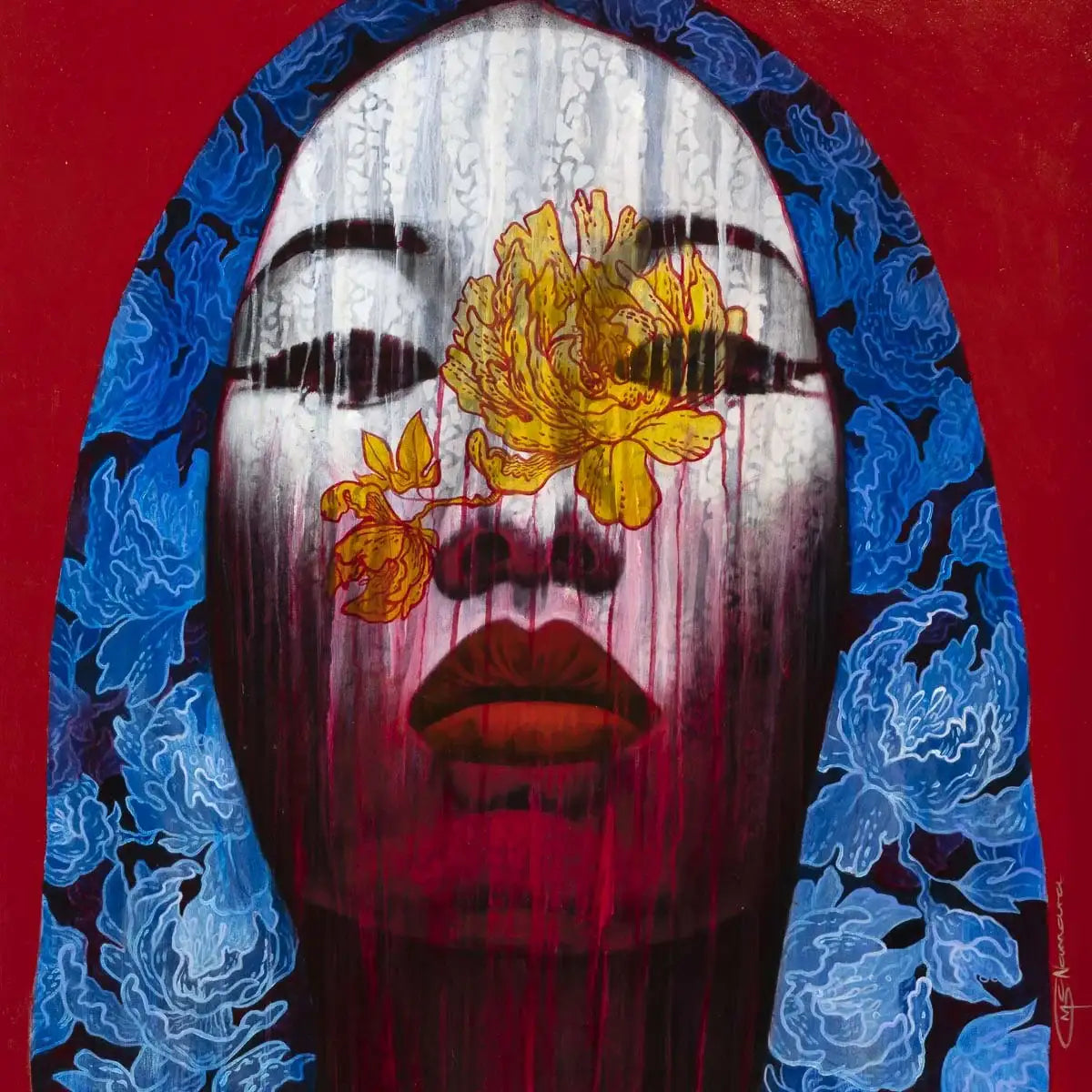 Passionate - Original - SOLD by artist Gary McNamara - Wyecliffe Galleries