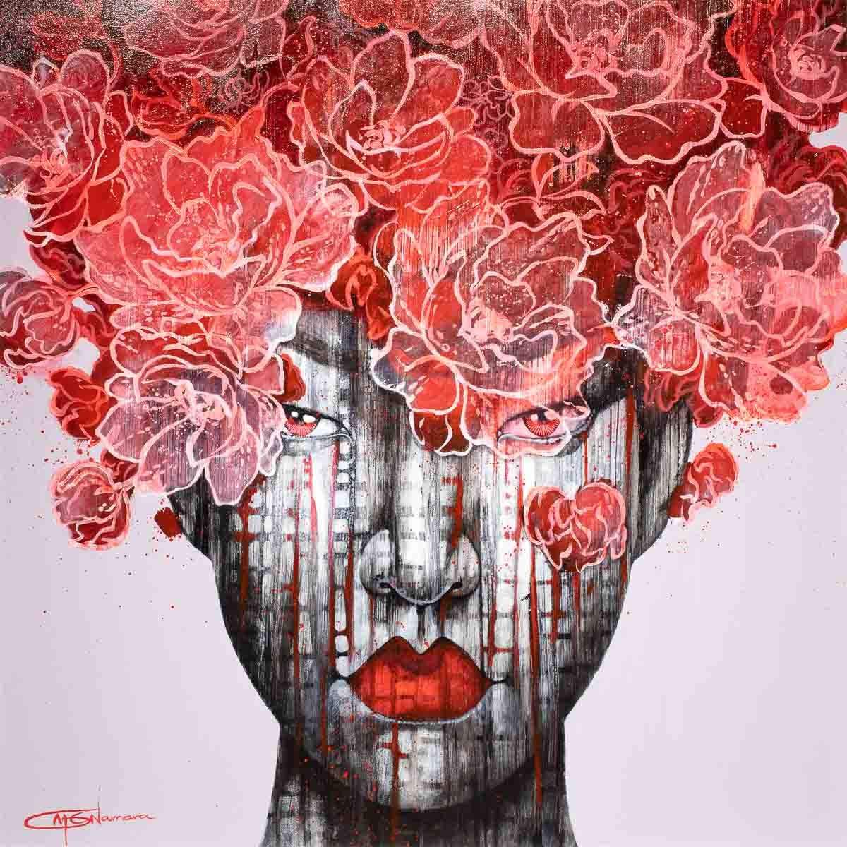 Passive - Original - SOLD by artist Gary McNamara - Wyecliffe Galleries