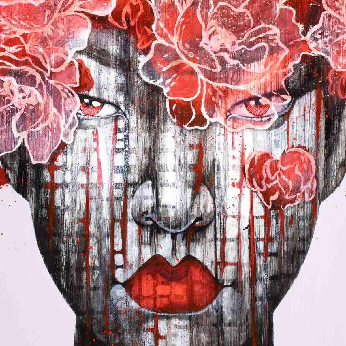 Passive - Original - SOLD by artist Gary McNamara - Wyecliffe Galleries