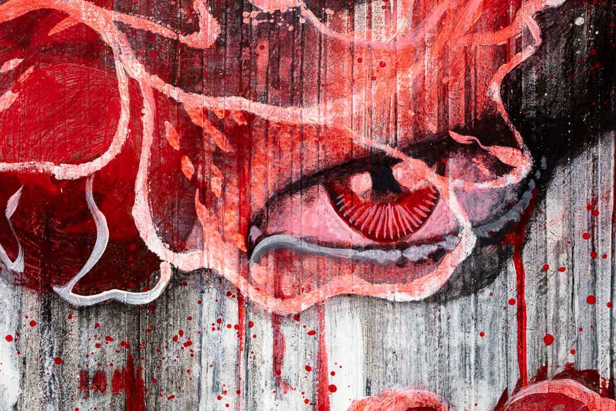 Passive - Original - SOLD by artist Gary McNamara - Wyecliffe Galleries