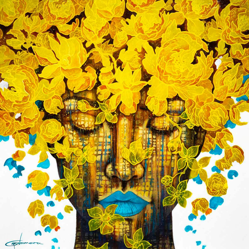 Poised - Original - SOLD by artist Gary McNamara - Wyecliffe Galleries