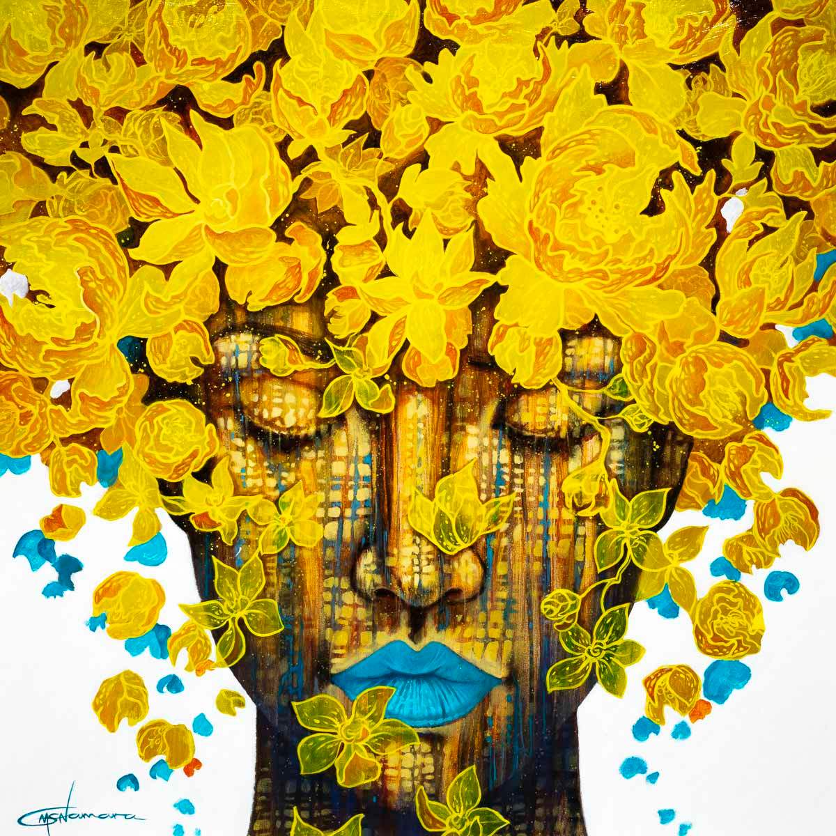Poised - Original - SOLD by artist Gary McNamara - Wyecliffe Galleries