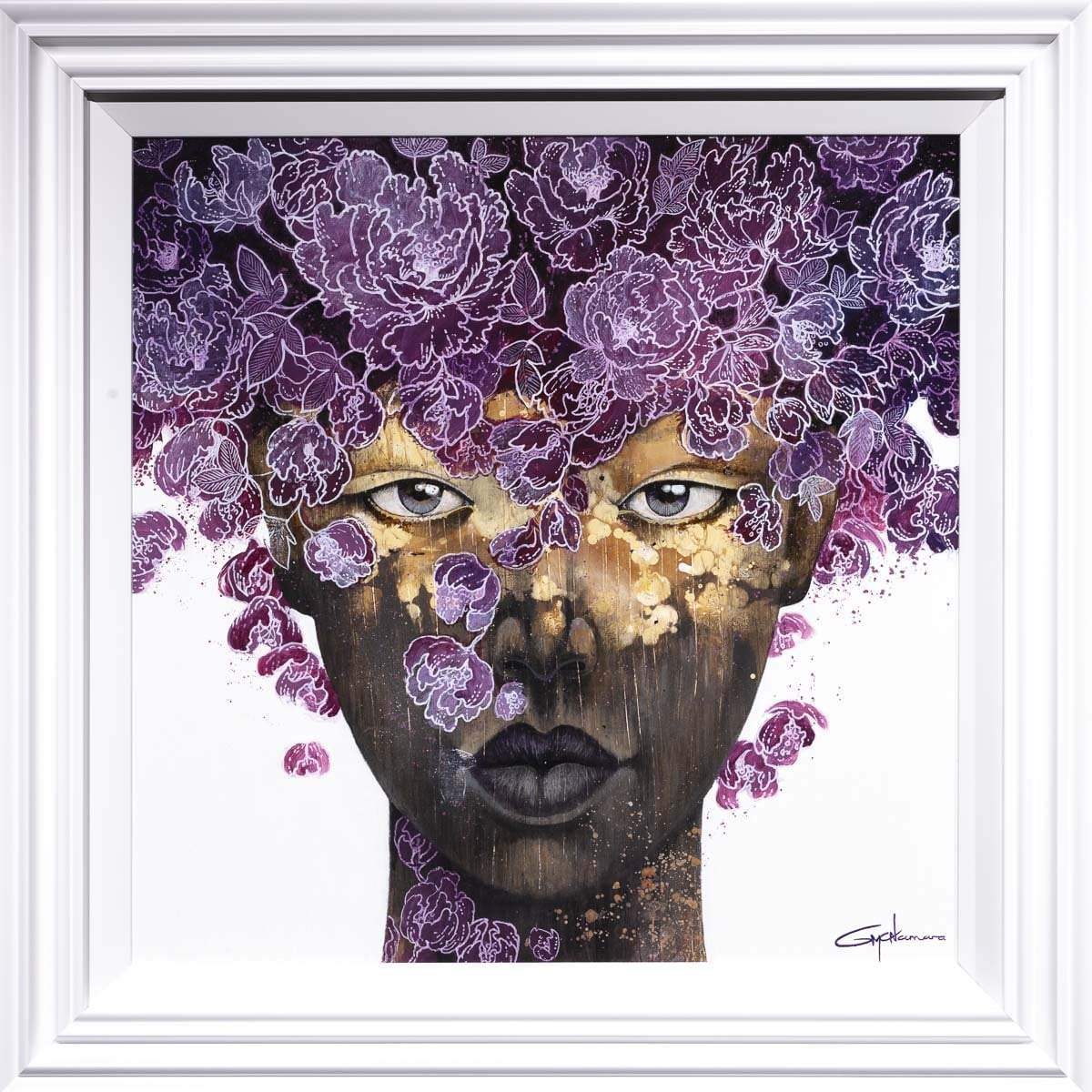 Purple Haze - Original - SOLD by artist Gary McNamara - Wyecliffe Galleries