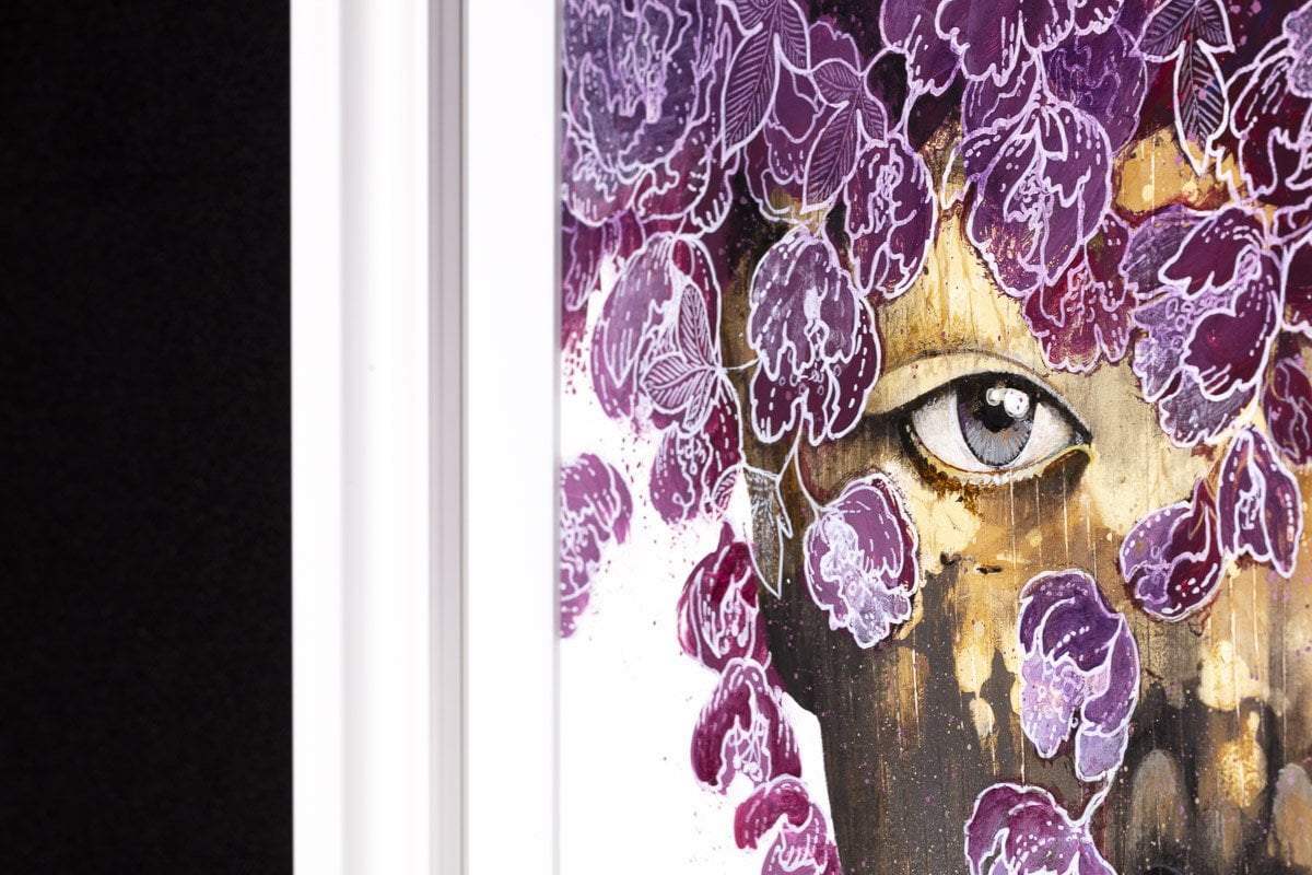 Purple Haze - Original - SOLD by artist Gary McNamara - Wyecliffe Galleries