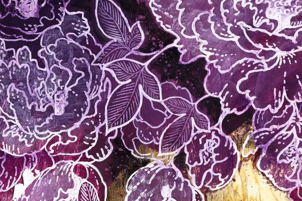 Purple Haze - Original - SOLD by artist Gary McNamara - Wyecliffe Galleries