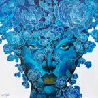 Reposeful - Original - SOLD by artist Gary McNamara - Wyecliffe Galleries