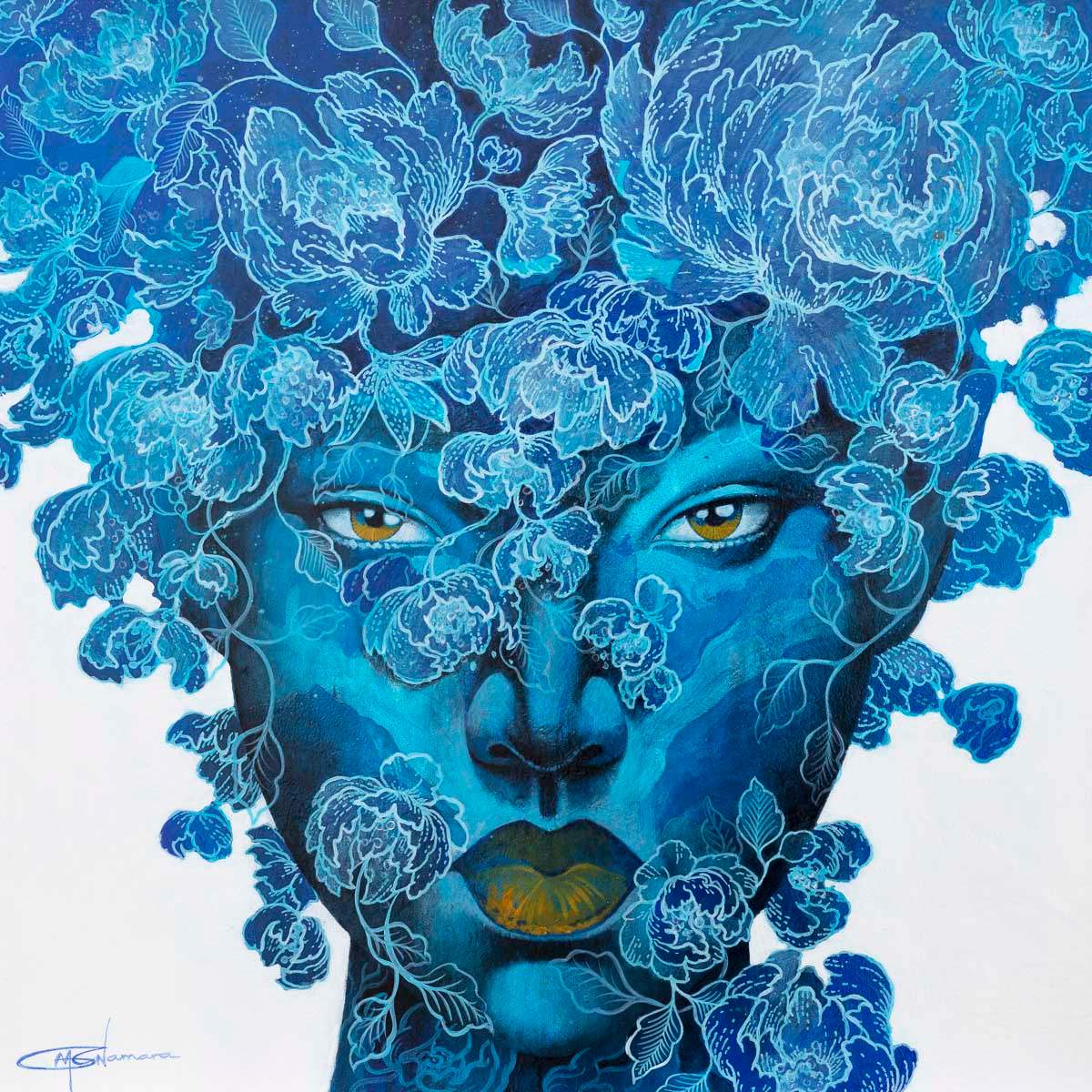 Reposeful - Original - SOLD by artist Gary McNamara - Wyecliffe Galleries