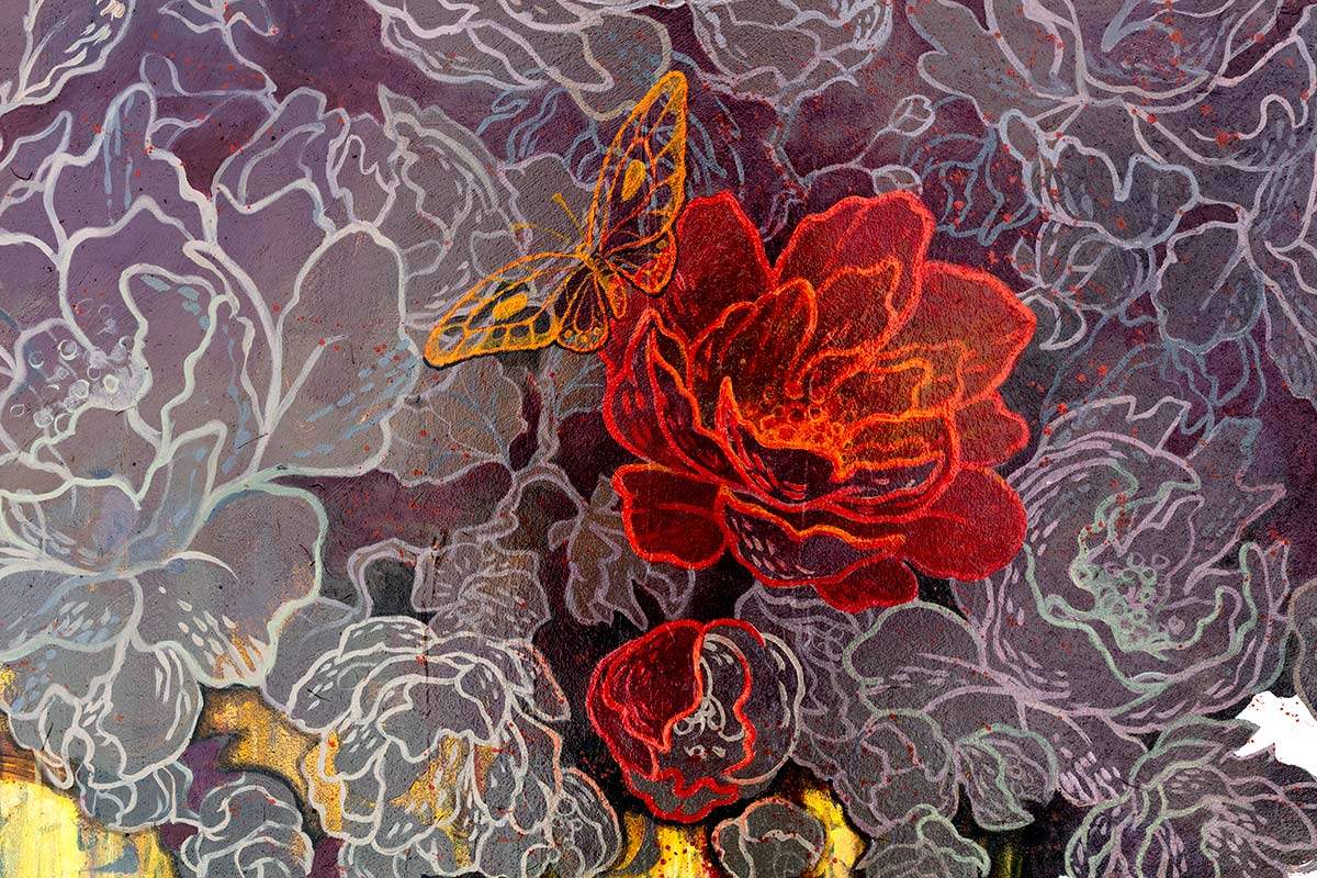 Rouge - Original - SOLD by artist Gary McNamara - Wyecliffe Galleries