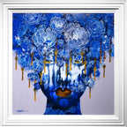 Royal Sapphire - Original SOLD by artist Gary McNamara - Wyecliffe Galleries