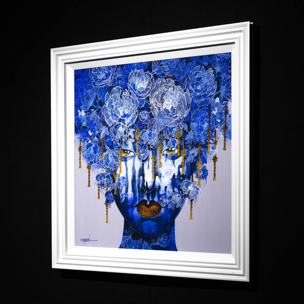 Royal Sapphire - Original Gary McNamara Framed