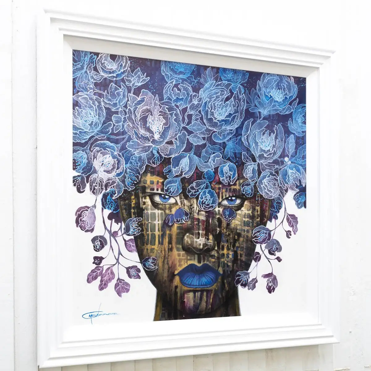 Sapphire - Original - SOLD by artist Gary McNamara - Wyecliffe Galleries