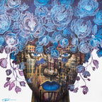 Sapphire - Original - SOLD by artist Gary McNamara - Wyecliffe Galleries