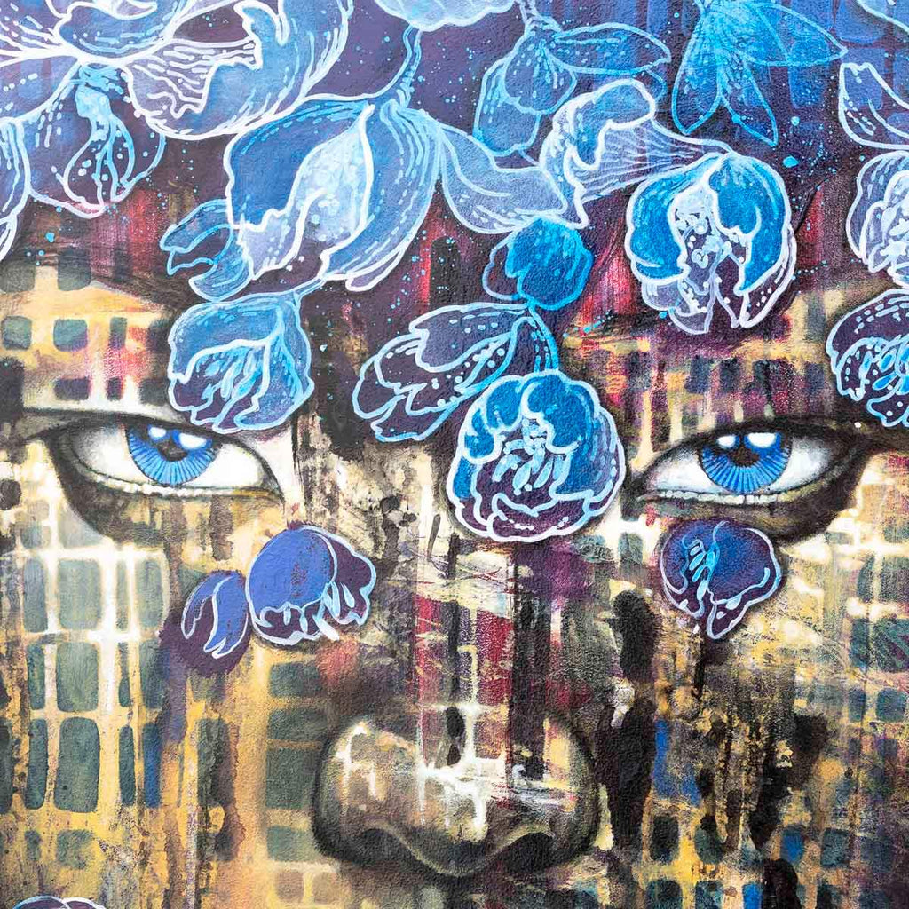 Sapphire - Original - SOLD by artist Gary McNamara - Wyecliffe Galleries