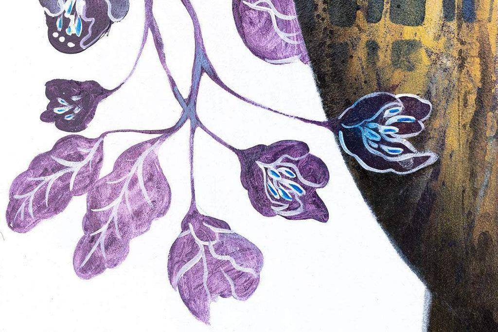 Sapphire - Original - SOLD by artist Gary McNamara - Wyecliffe Galleries