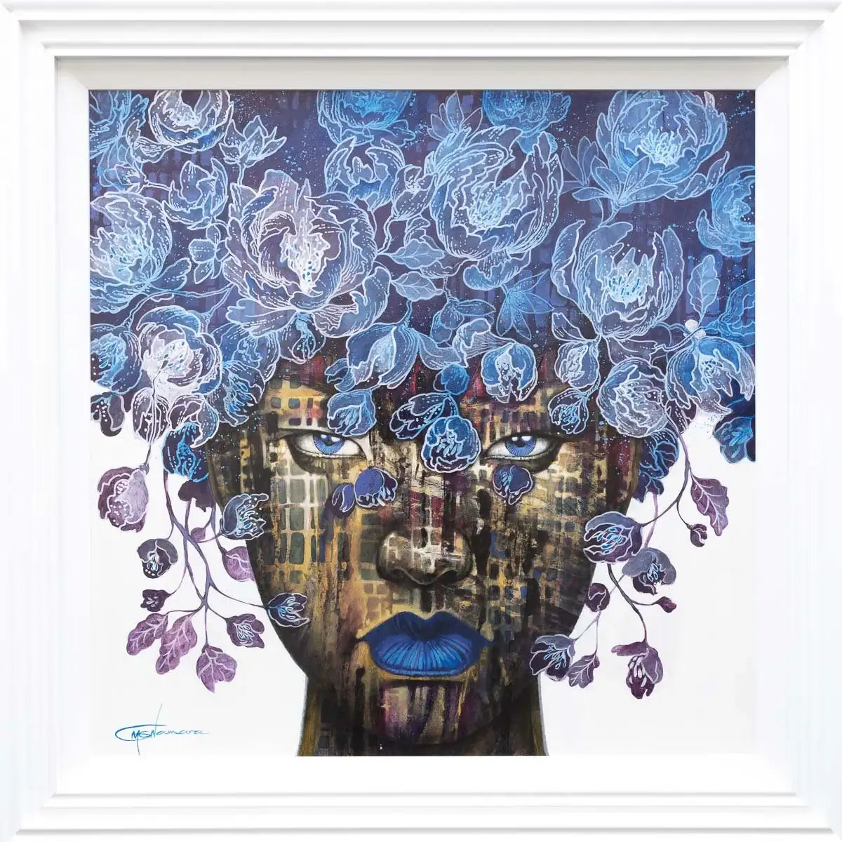 Sapphire - Original - SOLD by artist Gary McNamara - Wyecliffe Galleries