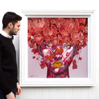 Scarlet - Original - SOLD by artist Gary McNamara - Wyecliffe Galleries