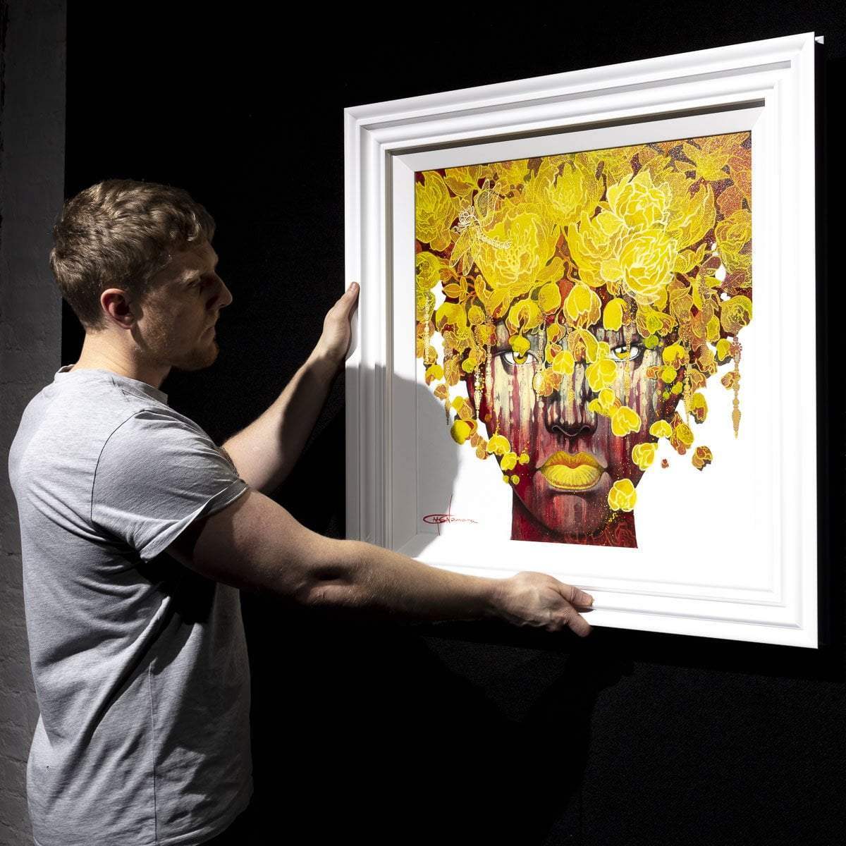 Shining Light - Original - SOLD by artist Gary McNamara - Wyecliffe Galleries