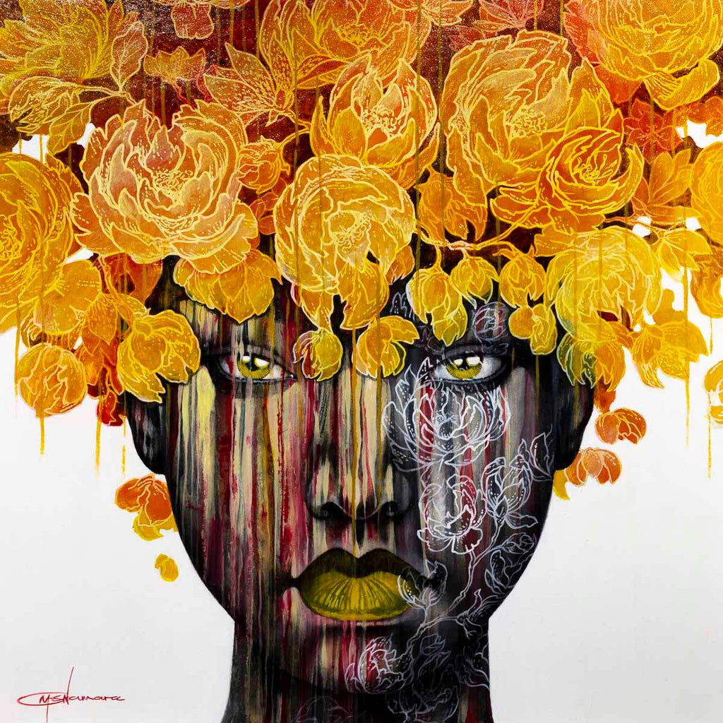 Sunshine - Original SOLD by artist Gary McNamara - Wyecliffe Galleries