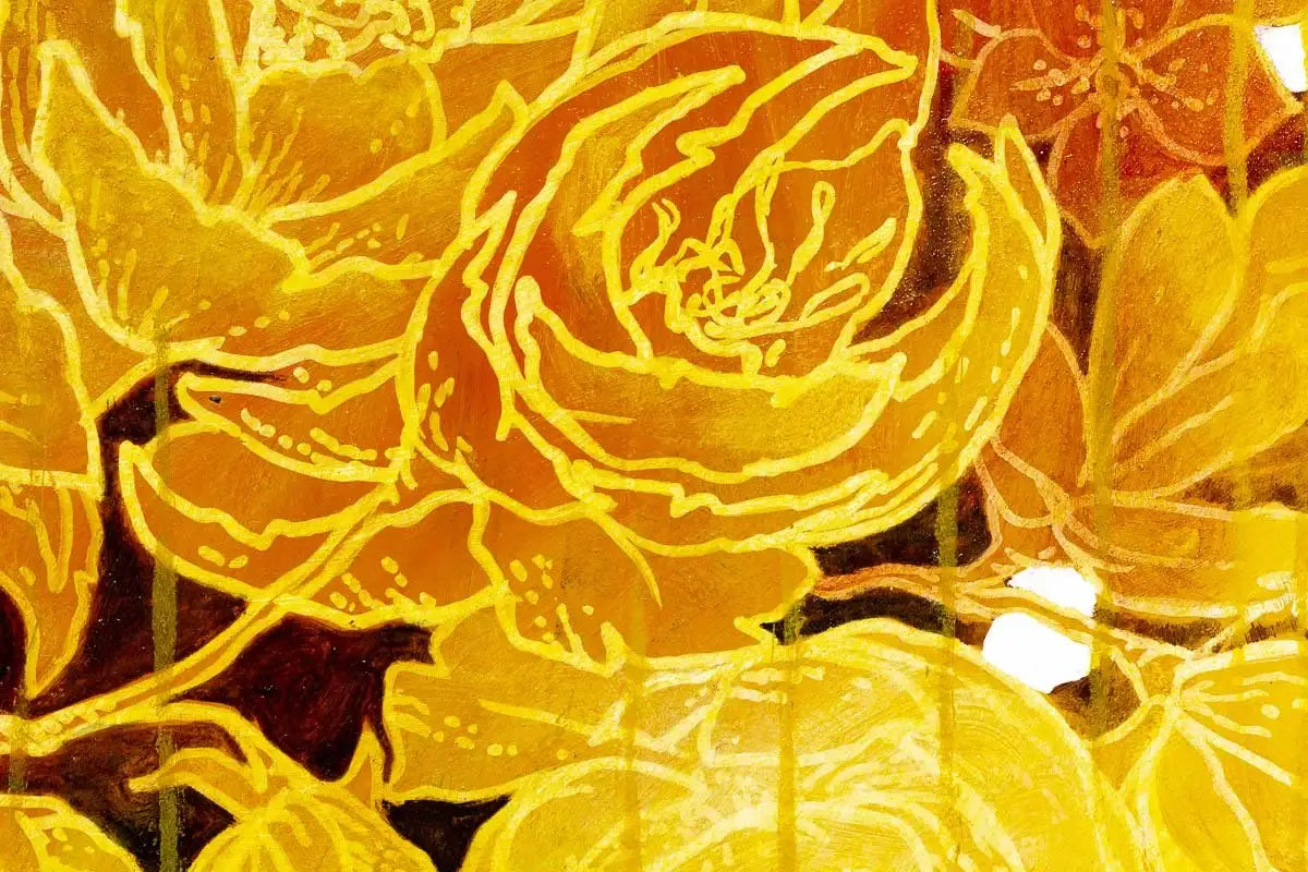 Sunshine - Original SOLD by artist Gary McNamara - Wyecliffe Galleries