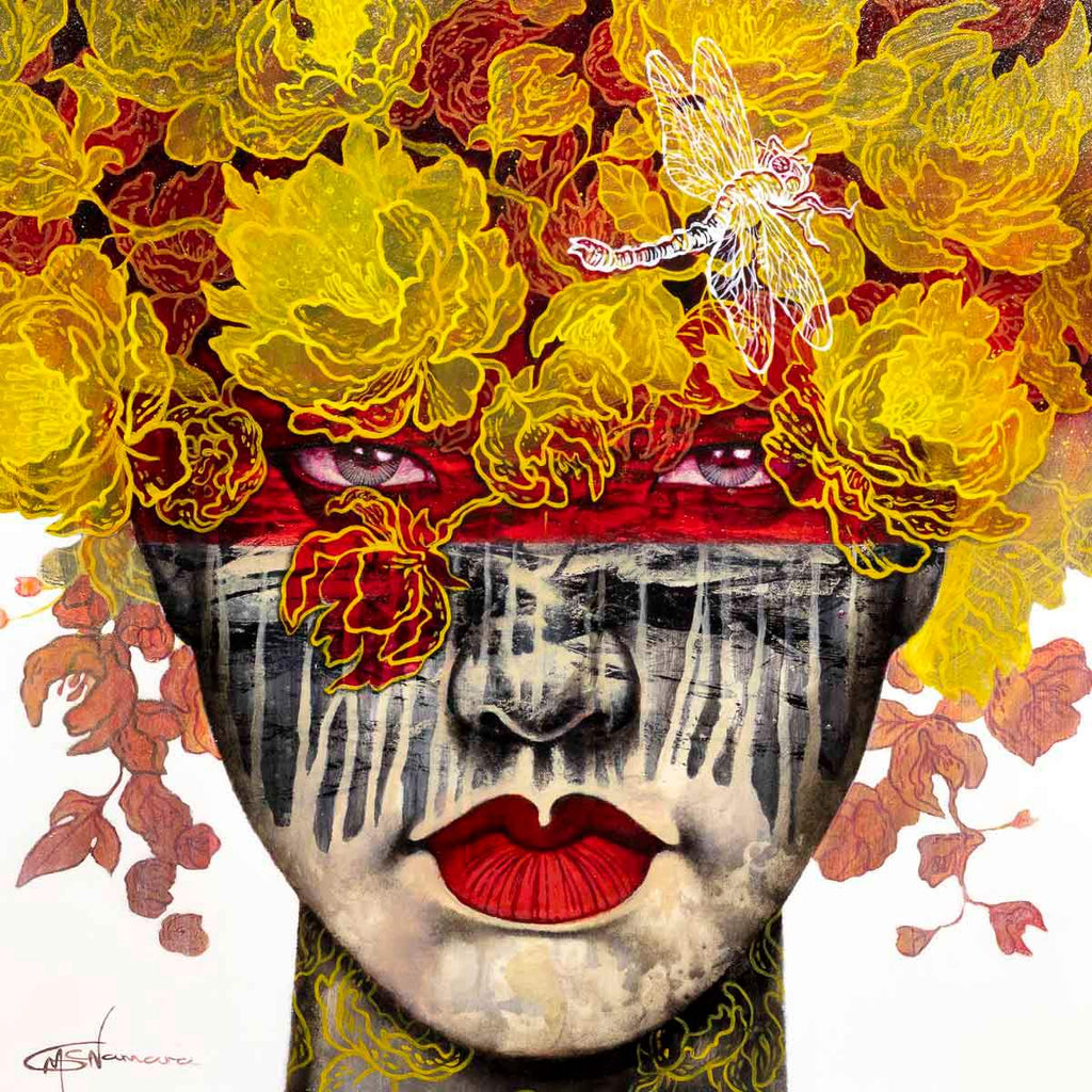 Tuscan Sun - Original - SOLD by artist Gary McNamara - Wyecliffe Galleries