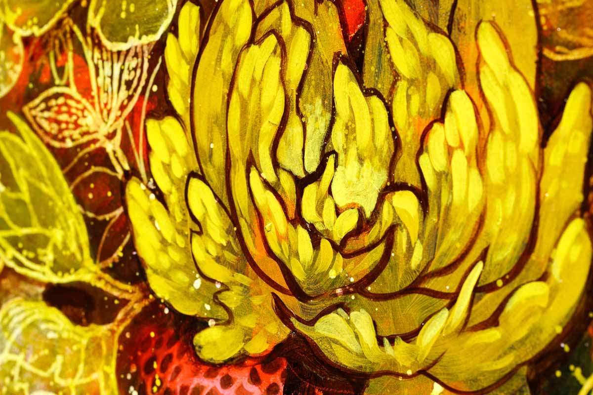 Warrior - Original by artist Gary McNamara - Wyecliffe Galleries