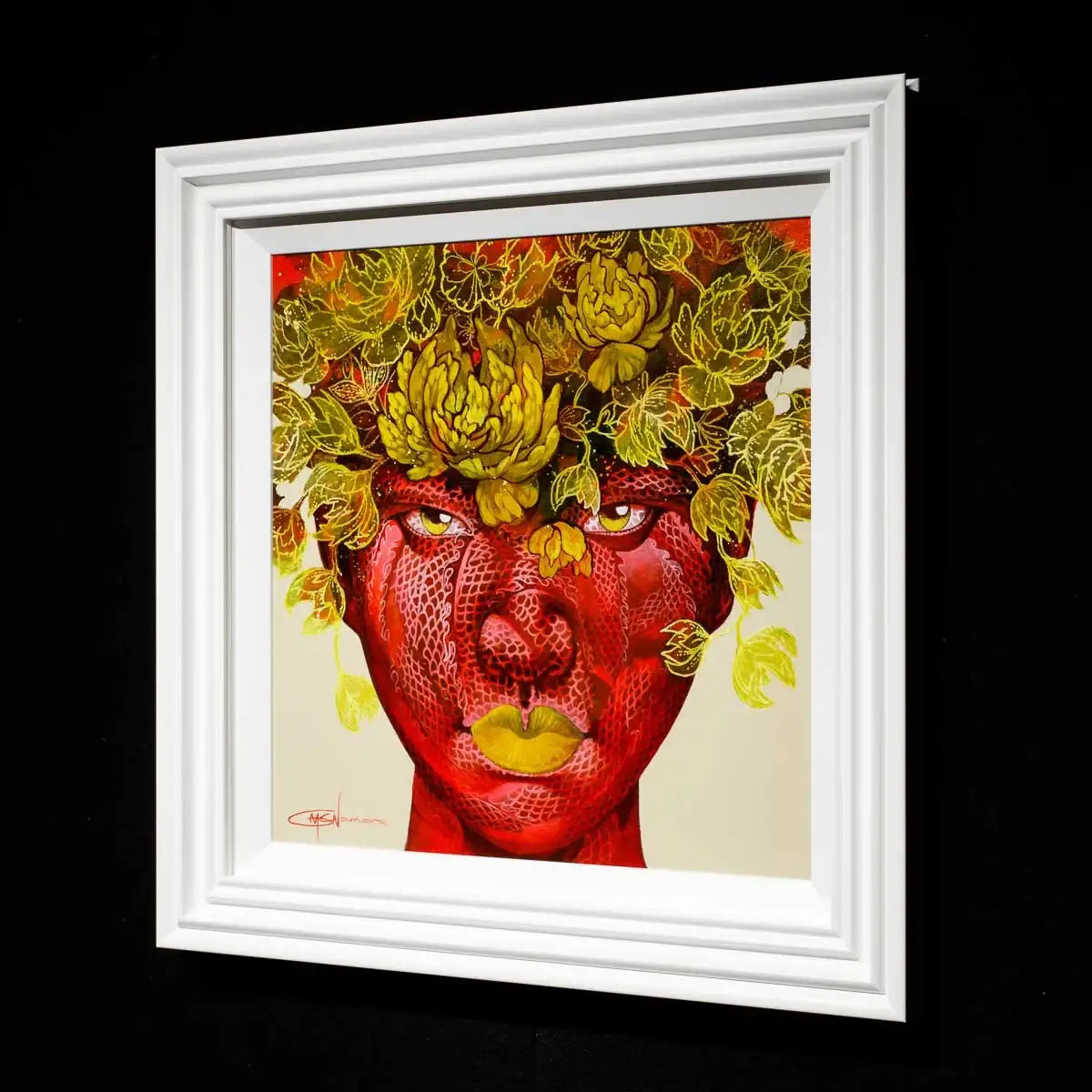 Warrior - Original by artist Gary McNamara - Wyecliffe Galleries