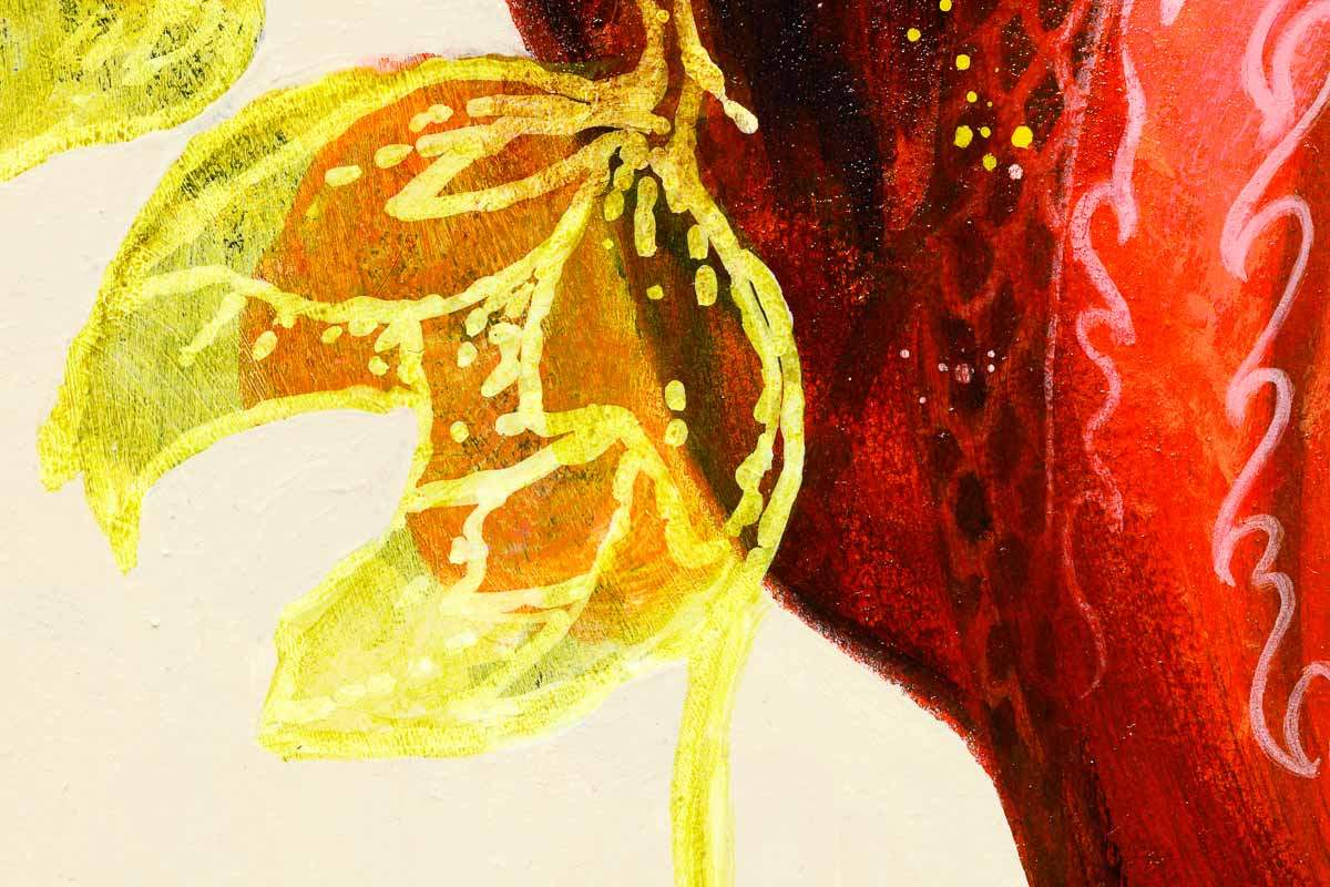 Warrior - Original by artist Gary McNamara - Wyecliffe Galleries