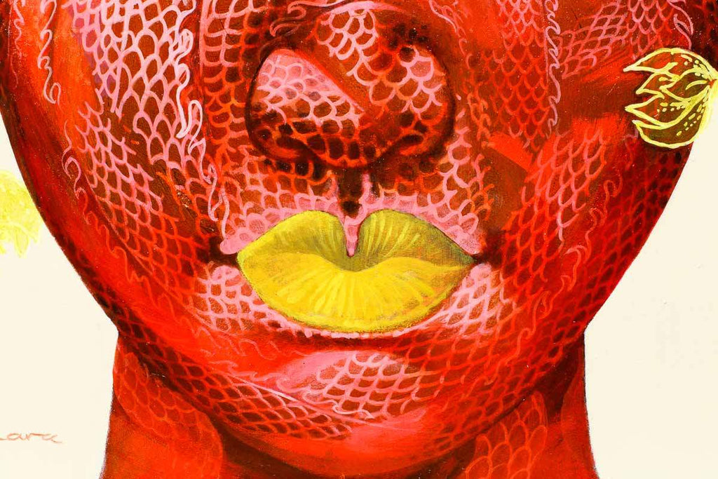 Warrior - Original by artist Gary McNamara - Wyecliffe Galleries