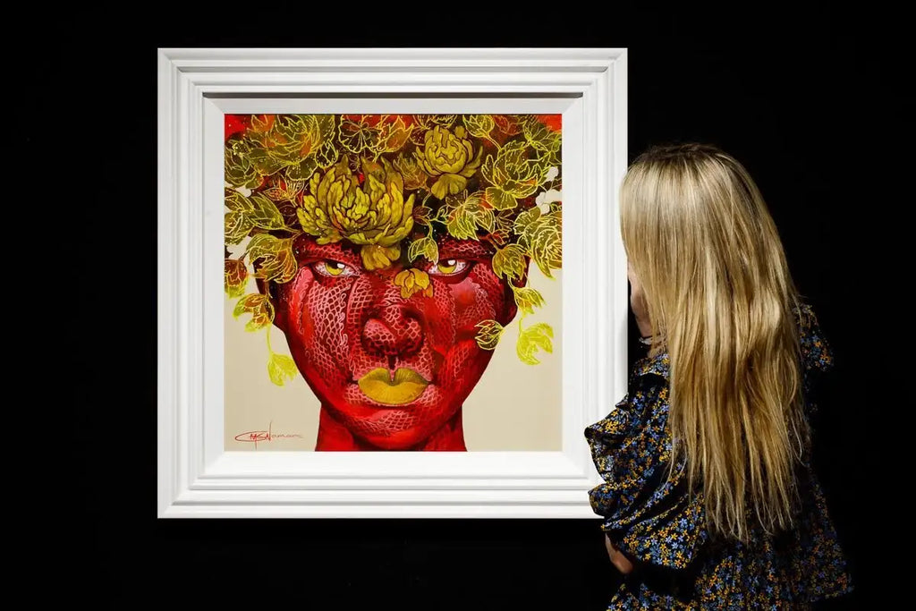 Warrior - Original by artist Gary McNamara - Wyecliffe Galleries