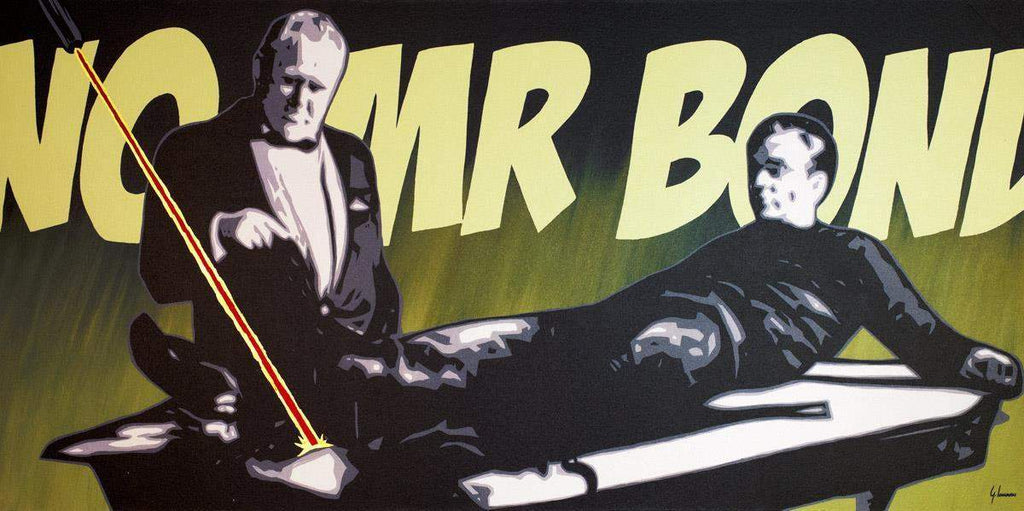 No Mr Bond - Edition by artist George Ioannou - Wyecliffe Galleries