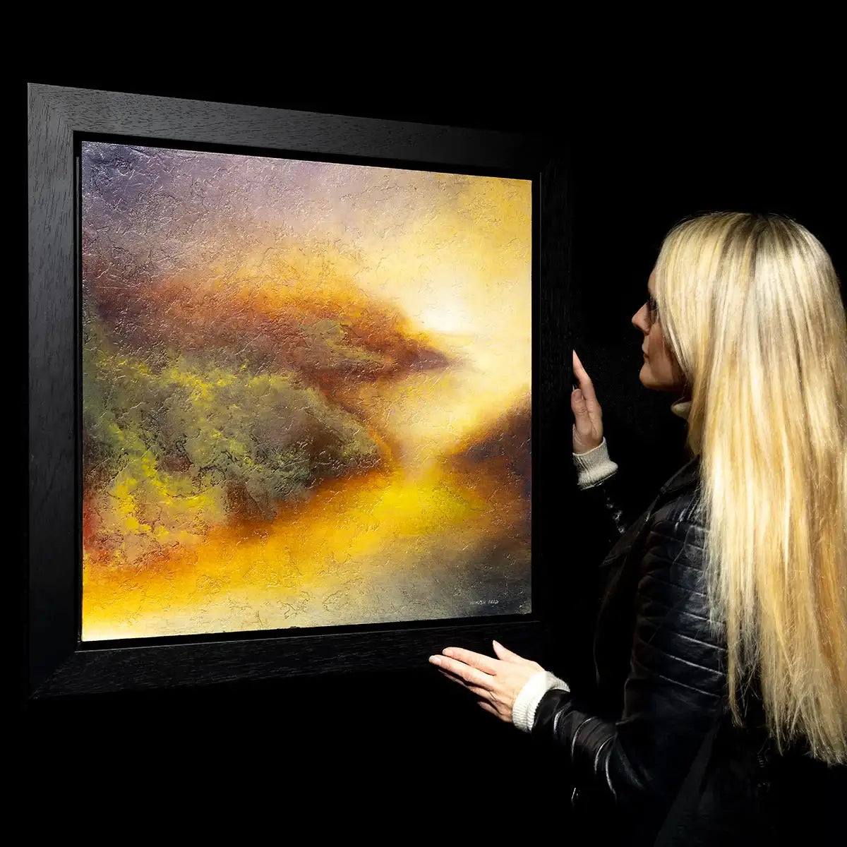 Breaking Sun - Original - SOLD by artist Hamish Herd - Wyecliffe Galleries