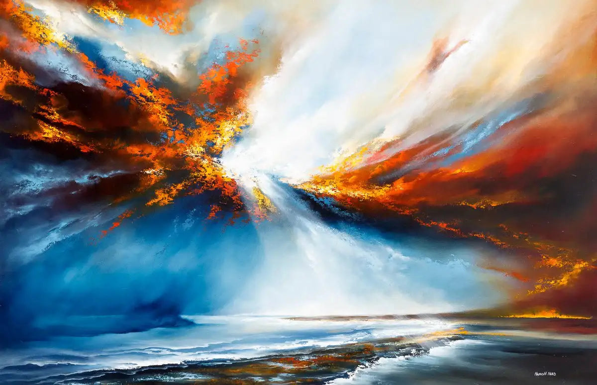 Burst of Sunlight - Original - SOLD by artist Hamish Herd - Wyecliffe Galleries