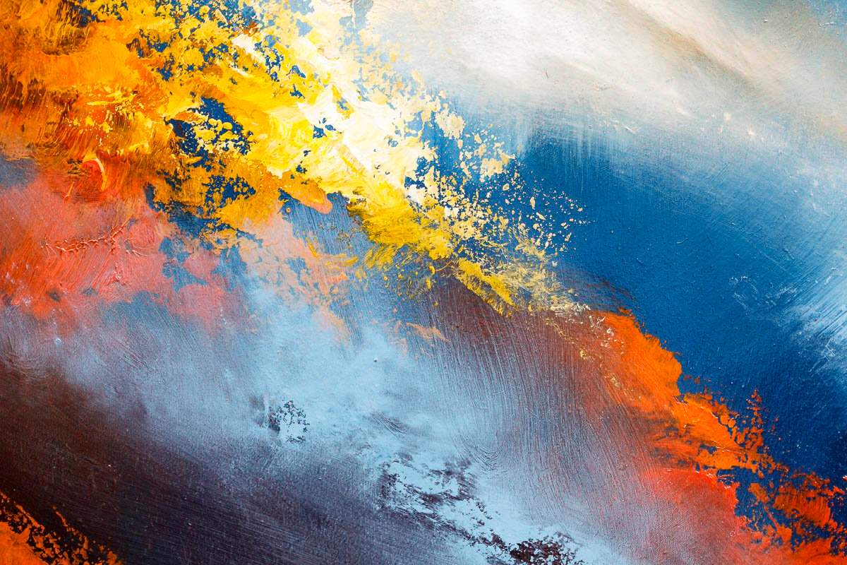 Burst of Sunlight - Original - SOLD by artist Hamish Herd - Wyecliffe Galleries