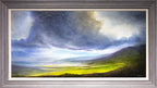 Grey Clouds Over the Green Valley - Original - SOLD by artist Hamish Herd - Wyecliffe Galleries