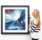 Light Breaking Through - Original - SOLD by artist Hamish Herd - Wyecliffe Galleries