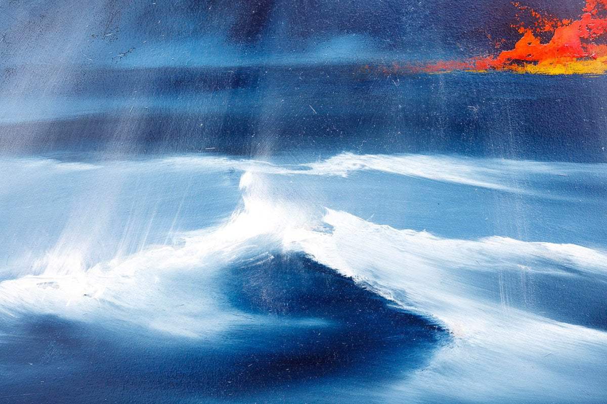 Light Breaking Through - Original - SOLD by artist Hamish Herd - Wyecliffe Galleries