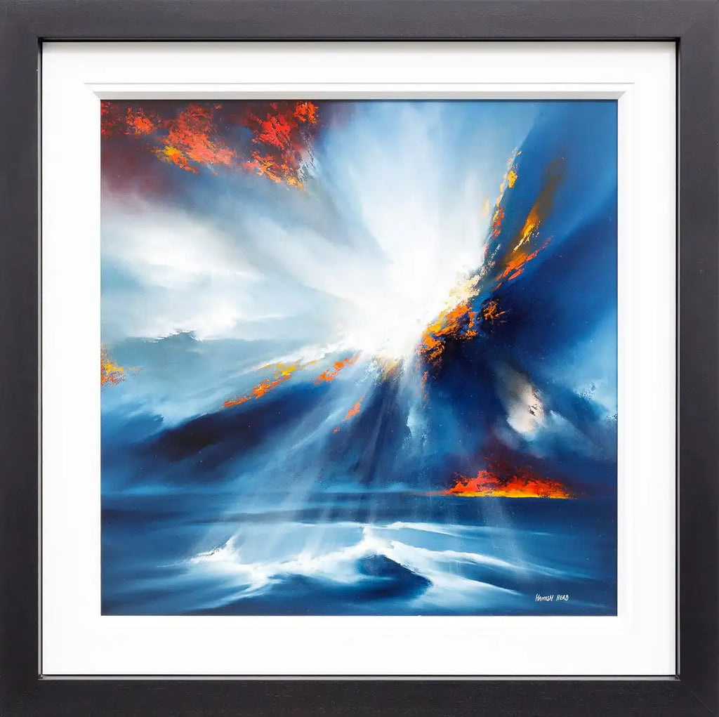 Light Breaking Through - Original - SOLD by artist Hamish Herd - Wyecliffe Galleries