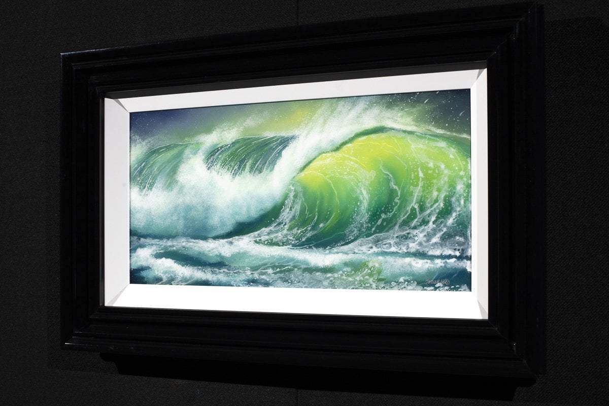 Ocean Waves - Original - SOLD by artist Hamish Herd - Wyecliffe Galleries