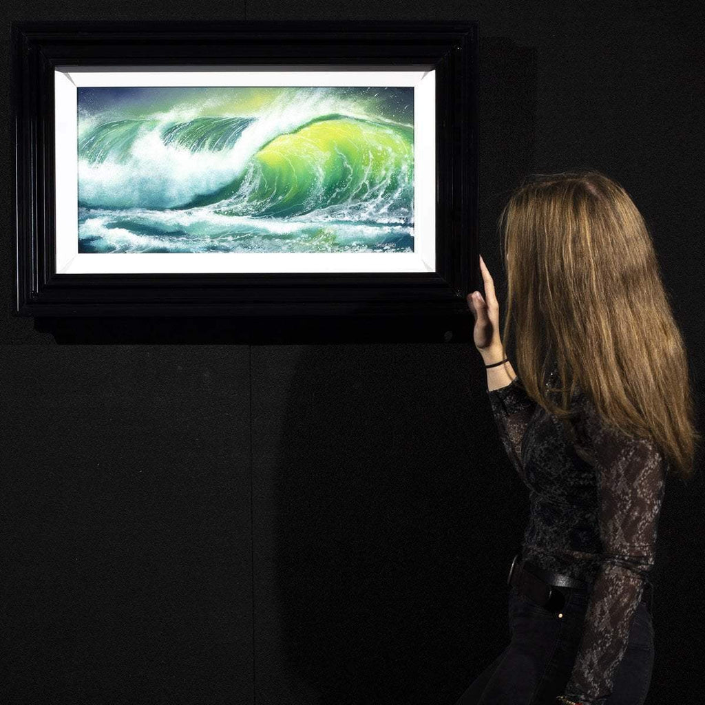 Ocean Waves - Original - SOLD by artist Hamish Herd - Wyecliffe Galleries