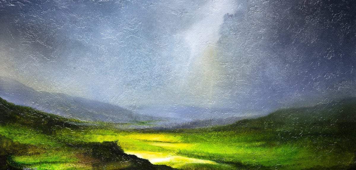 The Coming Storm - Original - SOLD by artist Hamish Herd - Wyecliffe Galleries