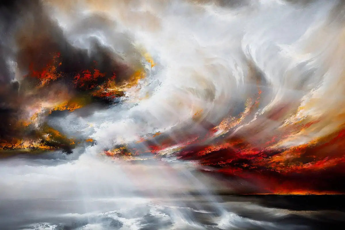 Through the Darkness - Original - SOLD by artist Hamish Herd - Wyecliffe Galleries