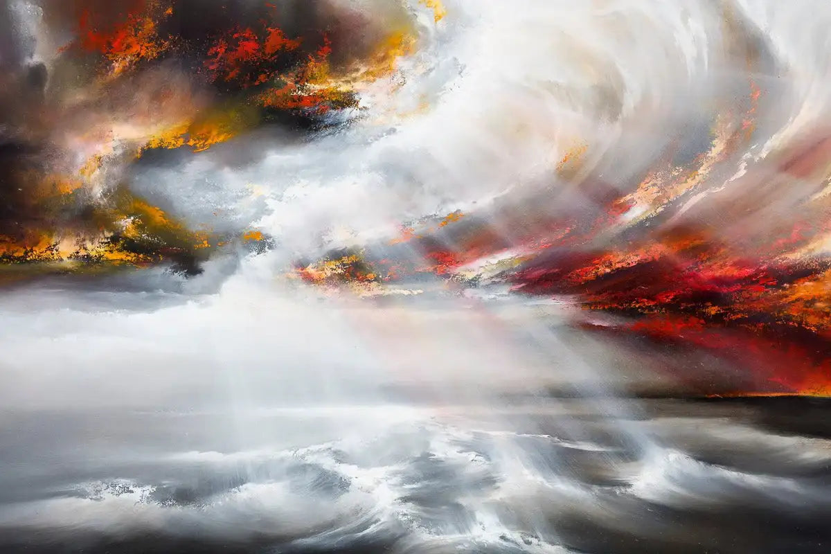 Through the Darkness - Original - SOLD by artist Hamish Herd - Wyecliffe Galleries