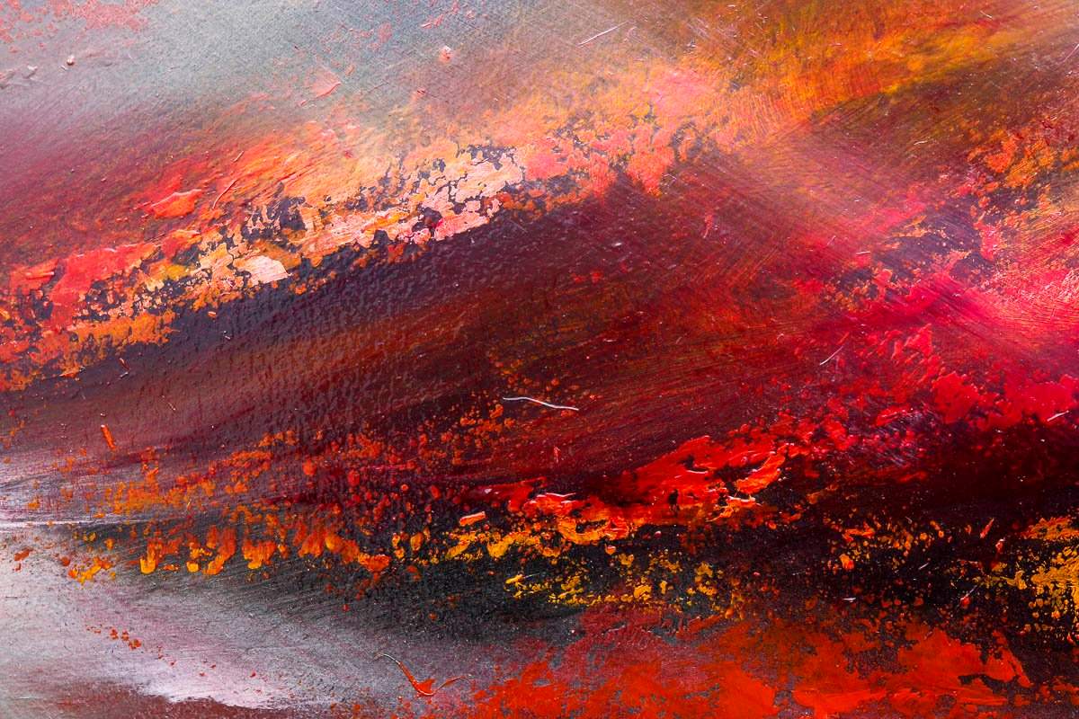 Through the Darkness - Original - SOLD by artist Hamish Herd - Wyecliffe Galleries