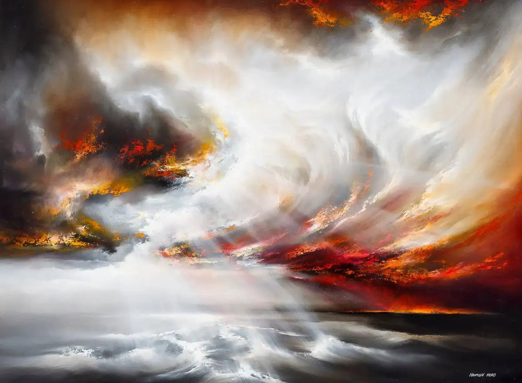 Through the Darkness - Original - SOLD by artist Hamish Herd - Wyecliffe Galleries