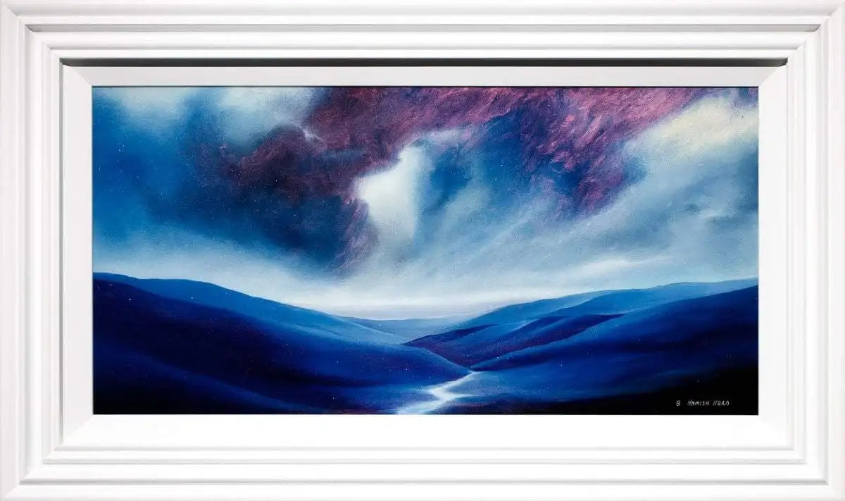 Through the Valley - Original - SOLD by artist Hamish Herd - Wyecliffe Galleries